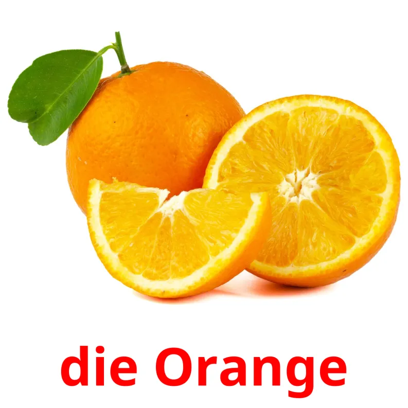 20 Obst Karteikarten in PDF Deutsch Bilder