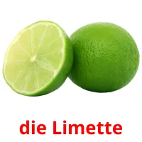 die Limette picture flashcards