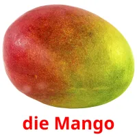 die Mango picture flashcards