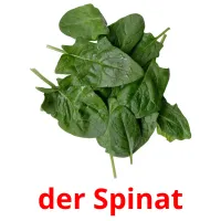 der Spinat cartes flash