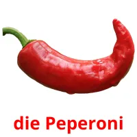 die Peperoni cartes flash