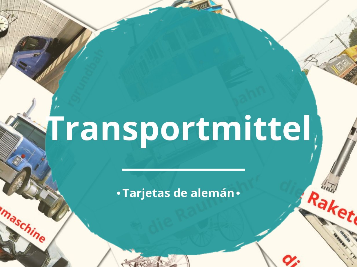 105 Tarjetas Didacticas De Transportes Para Imprimir Gratis En Alemán Pdfs 3463