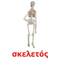 σκελετός Tarjetas didacticas