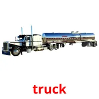 truck flashcards illustrate