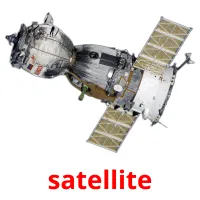 satellite Bildkarteikarten