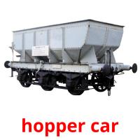 hopper car picture flashcards