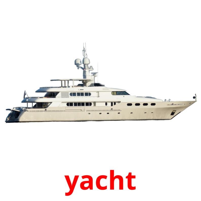 yachts in english language