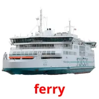 ferry picture flashcards