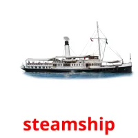 steamship picture flashcards