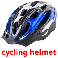 cycling helmet ansichtkaarten