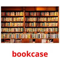 bookcase picture flashcards