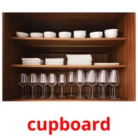 cupboard picture flashcards