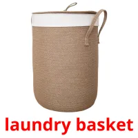 laundry basket picture flashcards