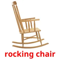 rocking chair picture flashcards