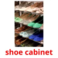 shoe cabinet picture flashcards