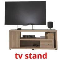 tv stand picture flashcards