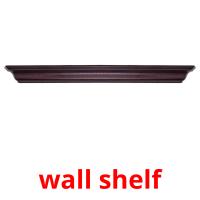 wall shelf picture flashcards