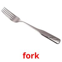 fork picture flashcards
