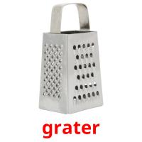 grater picture flashcards