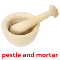 pestle and mortar карточки энциклопедических знаний