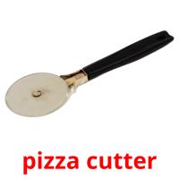 pizza cutter Tarjetas didacticas