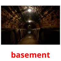 basement flashcards illustrate