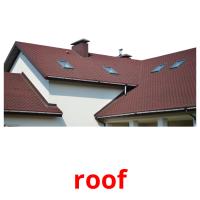 roof picture flashcards