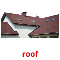 roof flashcards illustrate