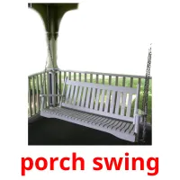 porch swing cartes flash