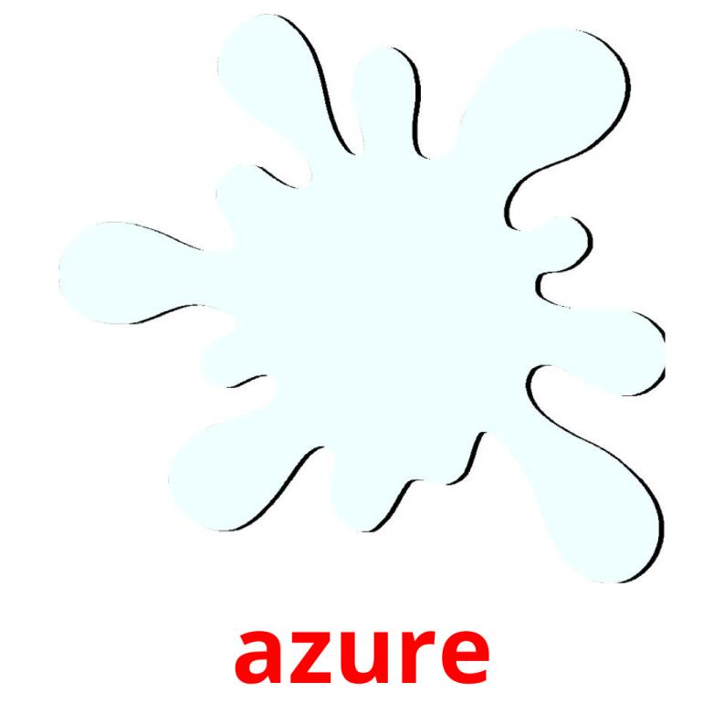 azure picture flashcards
