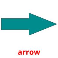 arrow picture flashcards