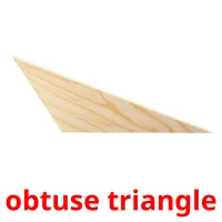 obtuse triangle cartões com imagens