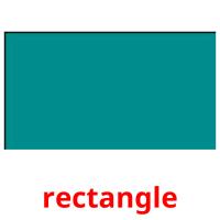 rectangle picture flashcards