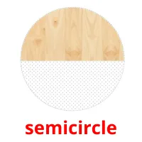 semicircle cartões com imagens