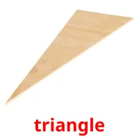 triangle cartões com imagens