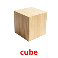 cube cartões com imagens