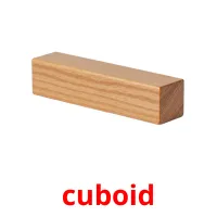 cuboid cartões com imagens