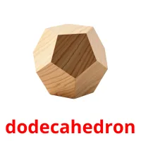 dodecahedron cartões com imagens