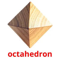 octahedron cartões com imagens