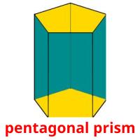 pentagonal prism card for translate
