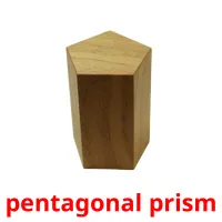 pentagonal prism cartões com imagens