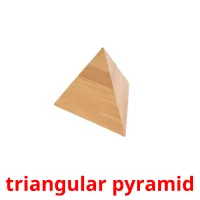 triangular pyramid cartões com imagens