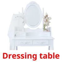 Dressing table picture flashcards