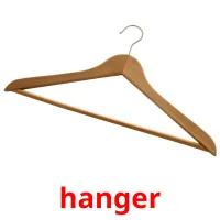 hanger picture flashcards