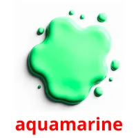 aquamarine flashcards illustrate