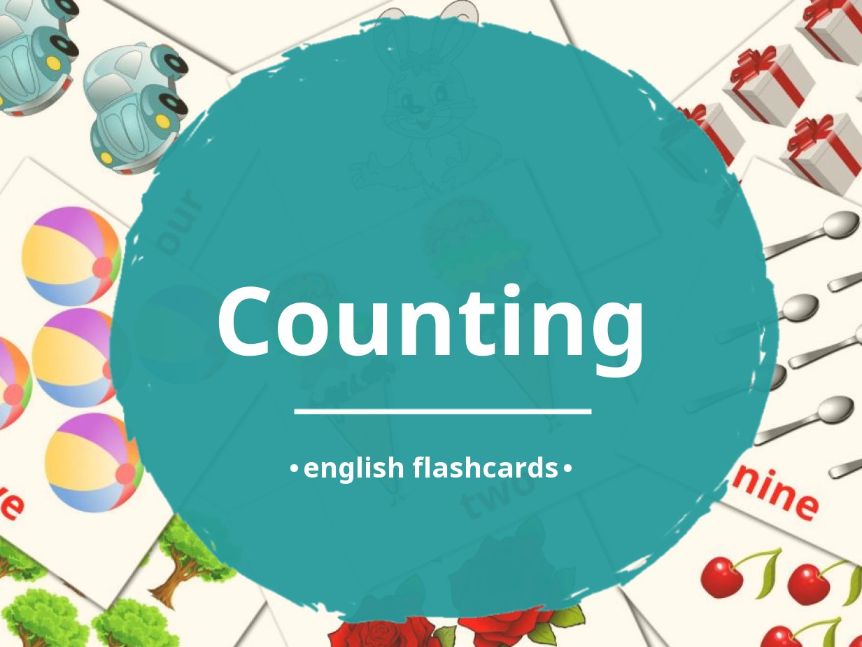 10 FREE Counting Flashcards | PDF | English Words