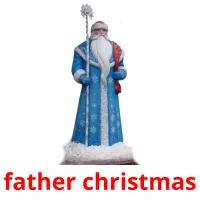 father christmas cartes flash