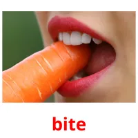 bite cartões com imagens