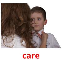 care picture flashcards