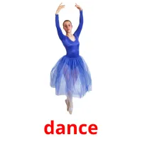 dance cartões com imagens